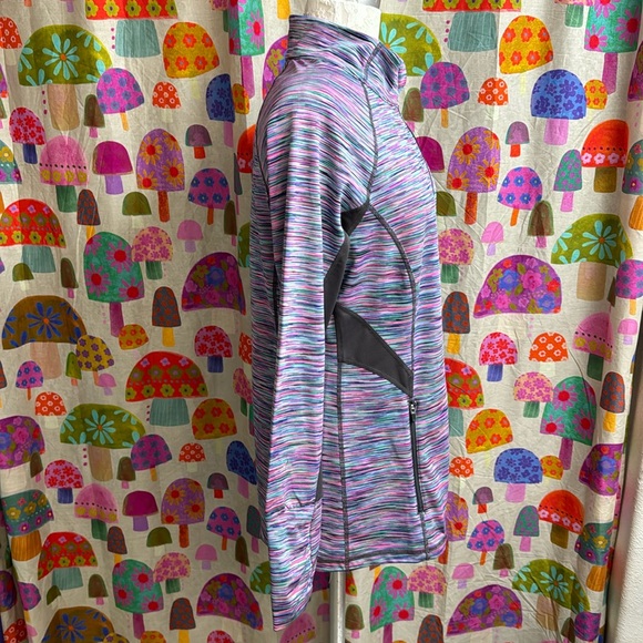 IDEOLOGY Women Long Sleeve Full Zip-Up Athletic Side Panels Jacket Large - Picture 2 of 12